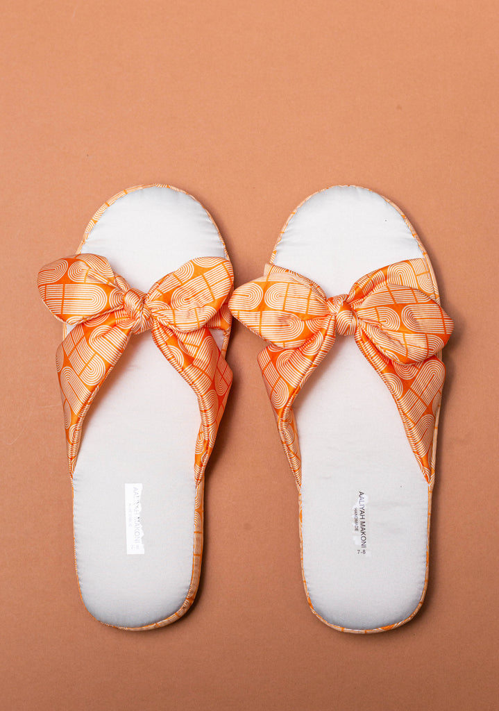 Orange Chiva slippers (Pre-Order)