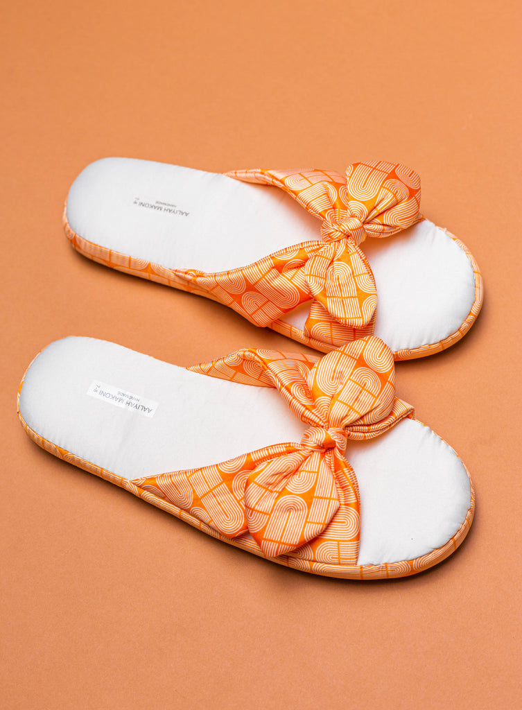 Orange Chiva slippers (Pre-Order)