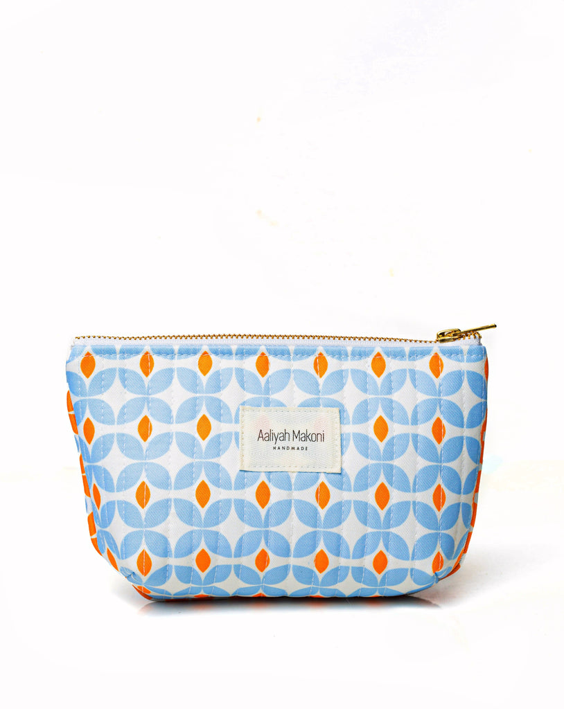 Blue Tangerine Makeup Bag