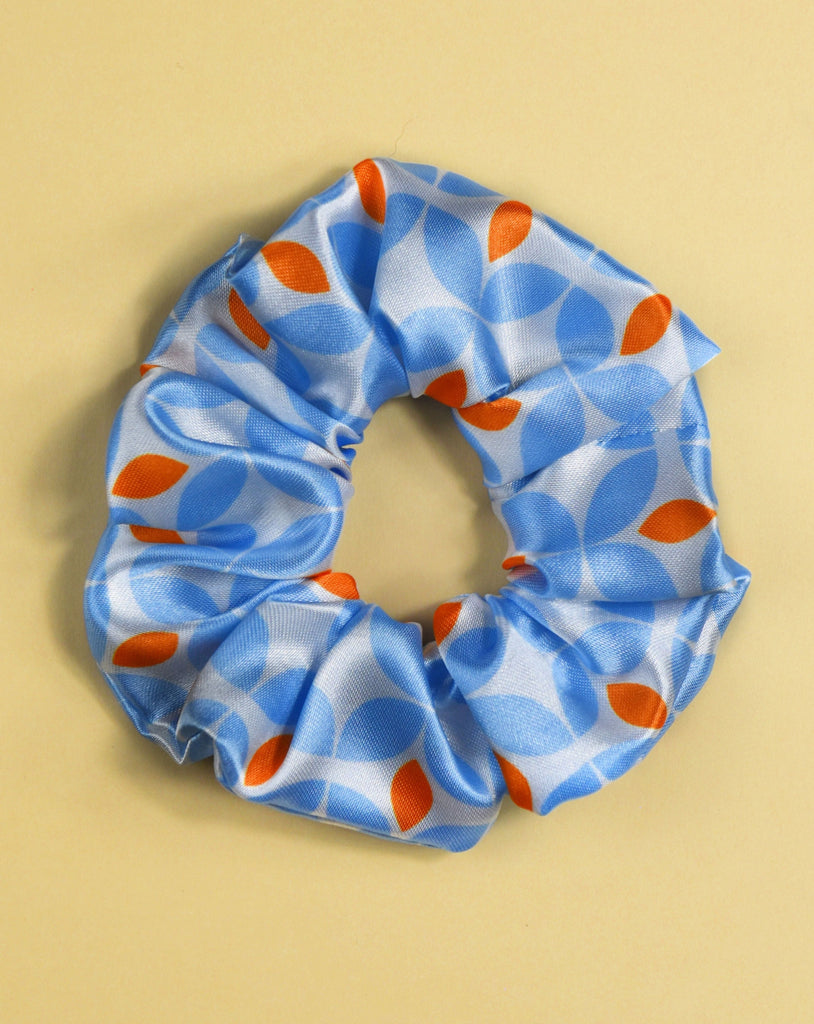 Blue Tangerine Scrunchie